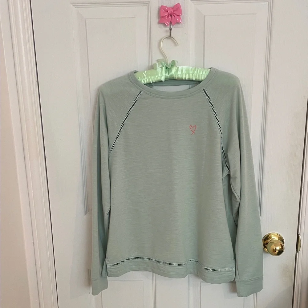 💎🧚♀️✨ VICTORIA’S SECRET Mint Open-Back Sweater Size S - Picture 11 of 11